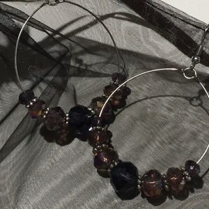 Purple Earrings